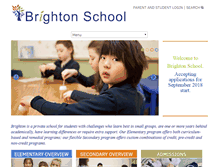 Tablet Screenshot of brightonschool.ca